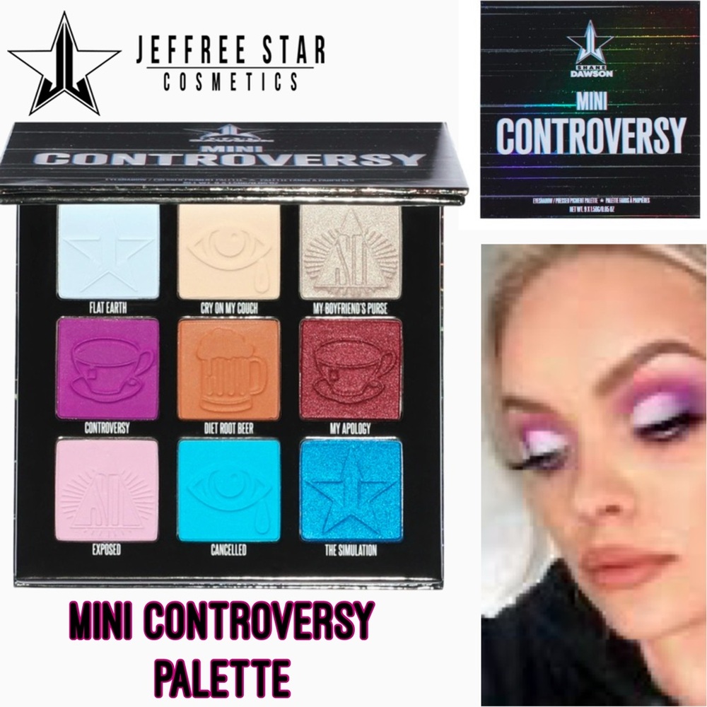 Jeffree Star x Shane Dawson ✨ Mini Controversy Palette • New in Box